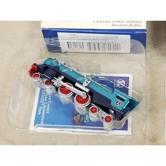 Hallmark Keepsake Lionel Train Blue Comet 400E 2002 Pennsylvania B6 2005 NEW - Picture 4 of 9